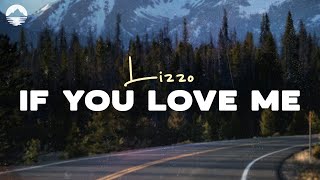 If You Love Me - Lizzo | Lyric Video