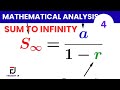 🟢📘 Sum to Infinity | Mathematical Analysis Explained | Faraday Jr