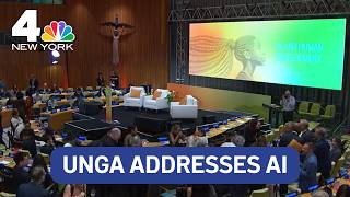 WATCH LIVE: United Nations General Assembly Discusses AI and Human Development | NBC New York