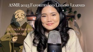 ASMR Yearly Favorites and Some Wisdom  crispy whispers, tapping, scratching