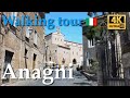 Anagni, Italy【Walking Tour】4K