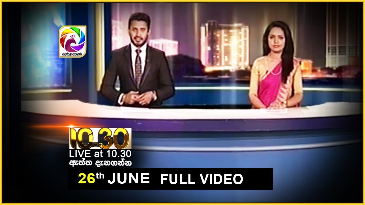 Live at 10.30 News – 2019.06.26 - YouTube