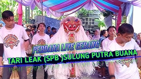 Tari Leak(Bali Tersenyum) Burok Sulung Putra Buana~Live Gebang Udik Kramat Kec Gebang 12 Feb 2022