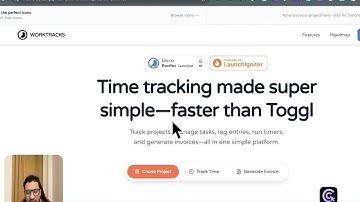 Worktracks Demo: Time tracking made super simple—faster than Toggl | Product Demos by Cursor Clip