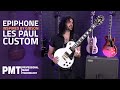 Epiphone Les Paul Custom Alpine White - Epiphone Inspired By Gibson Series