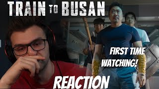 Train to Busan Reaction - First Time Watching!