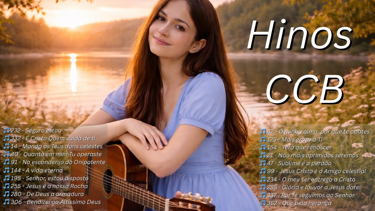 Hinos CCB Cantados Voz Feminina – 20 Louvores | 1 Hora de Oração e Adoração