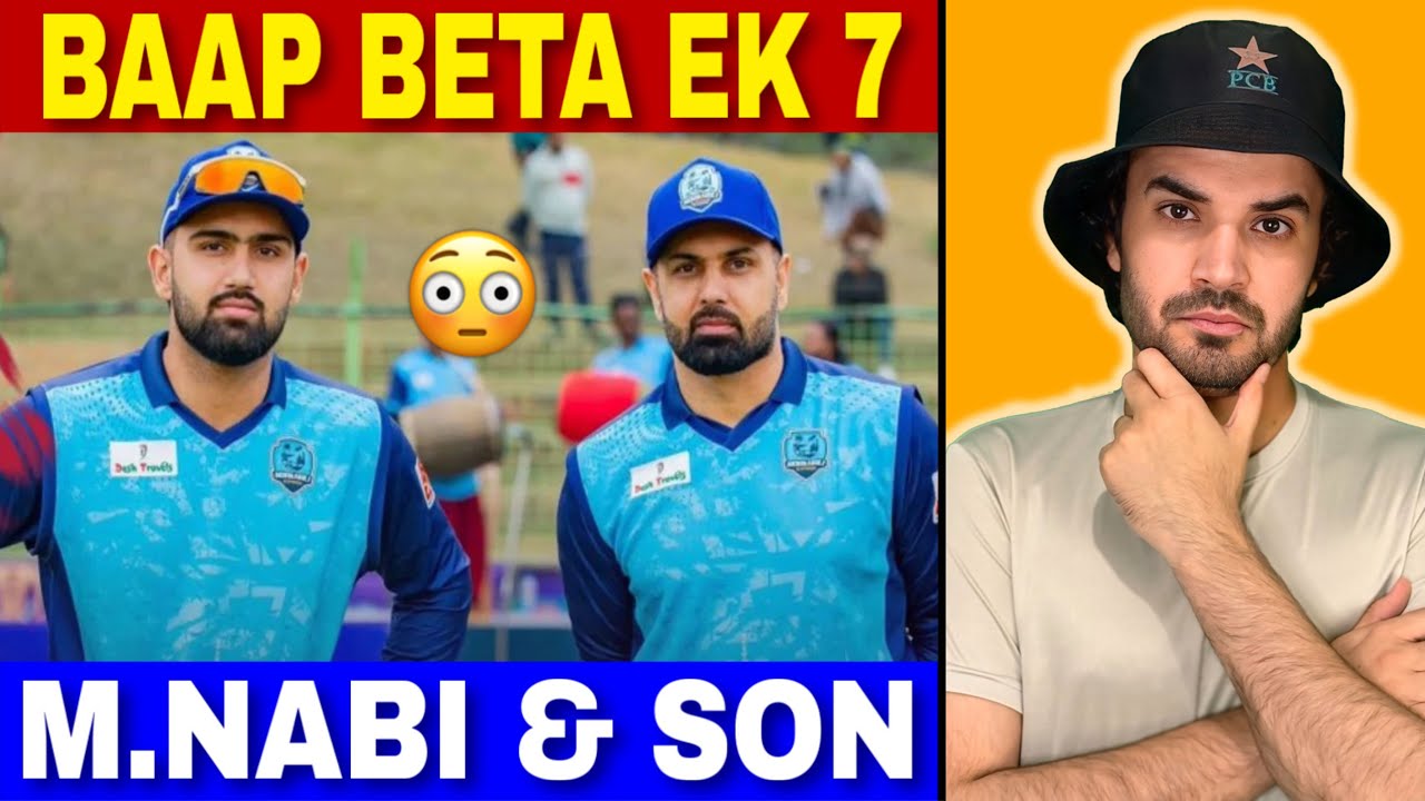 HISTORY MADE! Mohammad Nabi & Son Hassan Eisakhil Play Together in BPL 2026 🇦🇫🏏