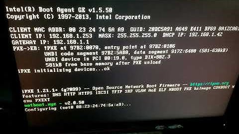 netboot with docker+netbootxyz