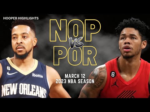 New Orleans Pelicans vs Portland Trail Blazers Full Game Highlights | Mar 12 | 2023 NBA Season