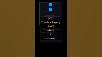 CSS Transform Part 2 💥💥💥