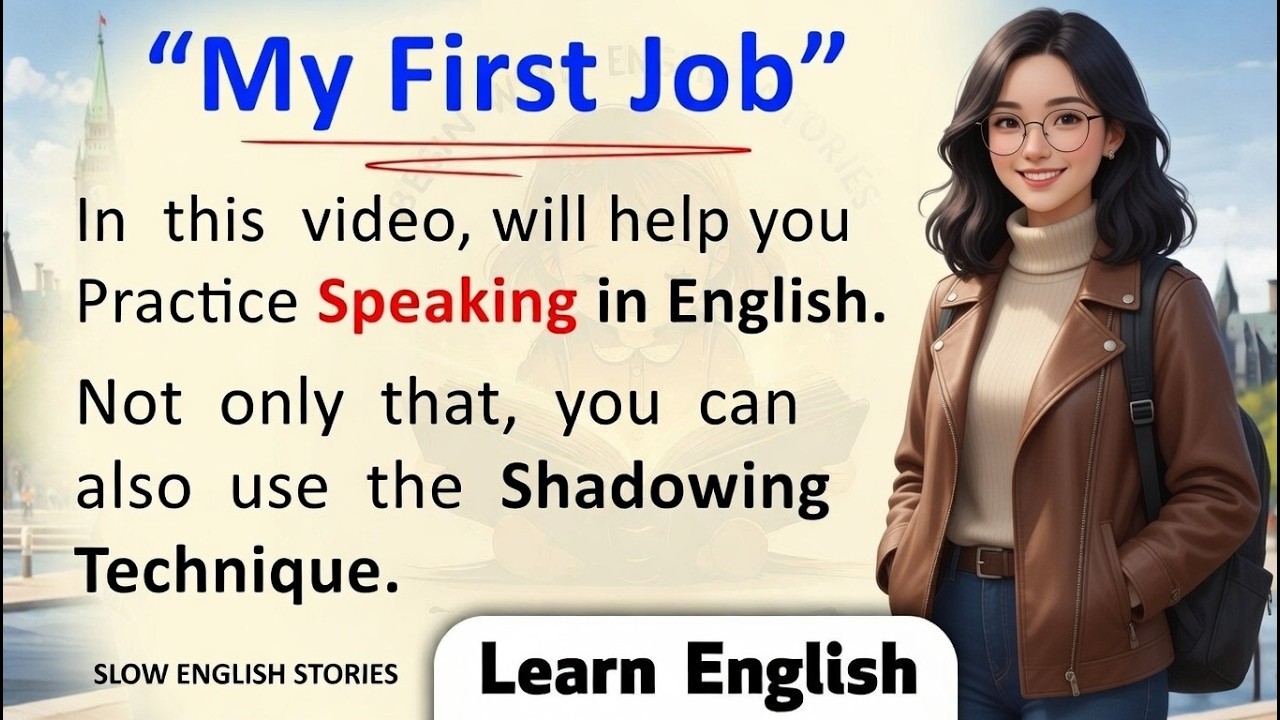 Improve Your Speaking: Emma’s First Job (Part 1) | Slow English Stories