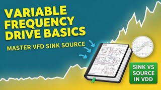 Learn VFD : What is Sink Source in Variable frequency drive (VFD) | How to wire 