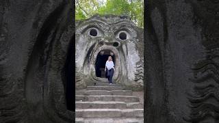 Самый загадочный парк Италии- парк монстров в Бомарцио #италия #путешествия #рим