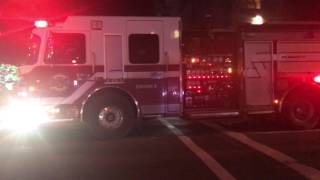 Vancouver Fire Engine 6 Responding