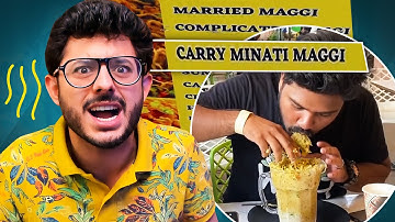 INDIAN FOOD MAGIC | CARRYMINATI