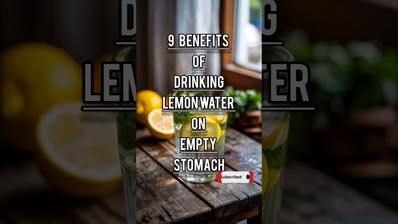 9 преимуществ употребления лимонной воды натощак 