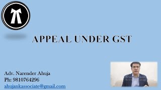 Appeal to Appellant Authority - Section 107
