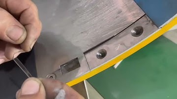 VPS-SC paper stick machine maintain video - change blade_China