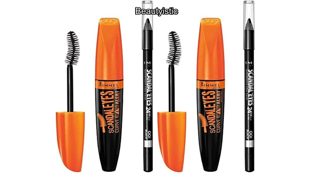 Обзор набора туши и подводки для глаз Rimmel ScandalEyes: стойкий, водостойкий результат!