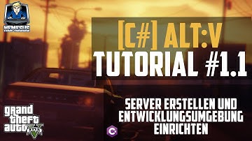 AltV Scripting Tutorial #1.1 - Server erstellen und Entwicklungsumgebung einrichten [C#] [Deutsch]