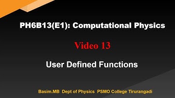 CP13-  Functions