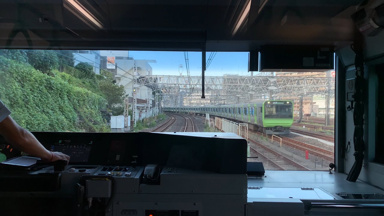 JR Train Ride Japan 2023.08.05 Urban Travel Explore 浜松町 Yamanote Line ...