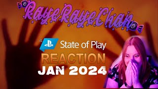 RayeRaye Reacts! PlayStation State of Play - January 2024 Includes Silent Hill free game