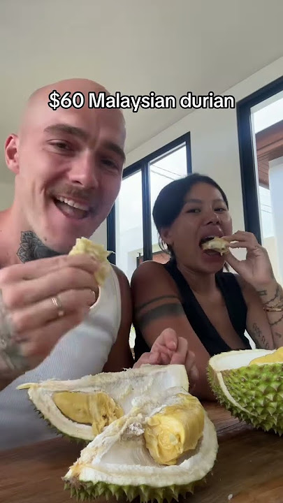 REVIEW MALAYSIAN DURIAN #musangking #durian #malaysia #fruit