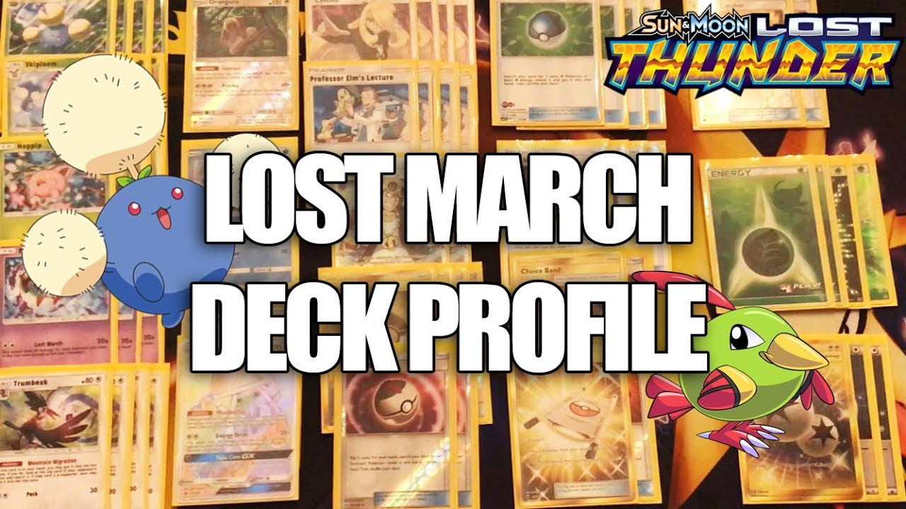LOST MARCH DECK (Jumpluff / Natu / Trumbeak) Lost Thunder