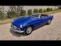 Mgb roadster de 1967 vendue chez gt vintage classic cars