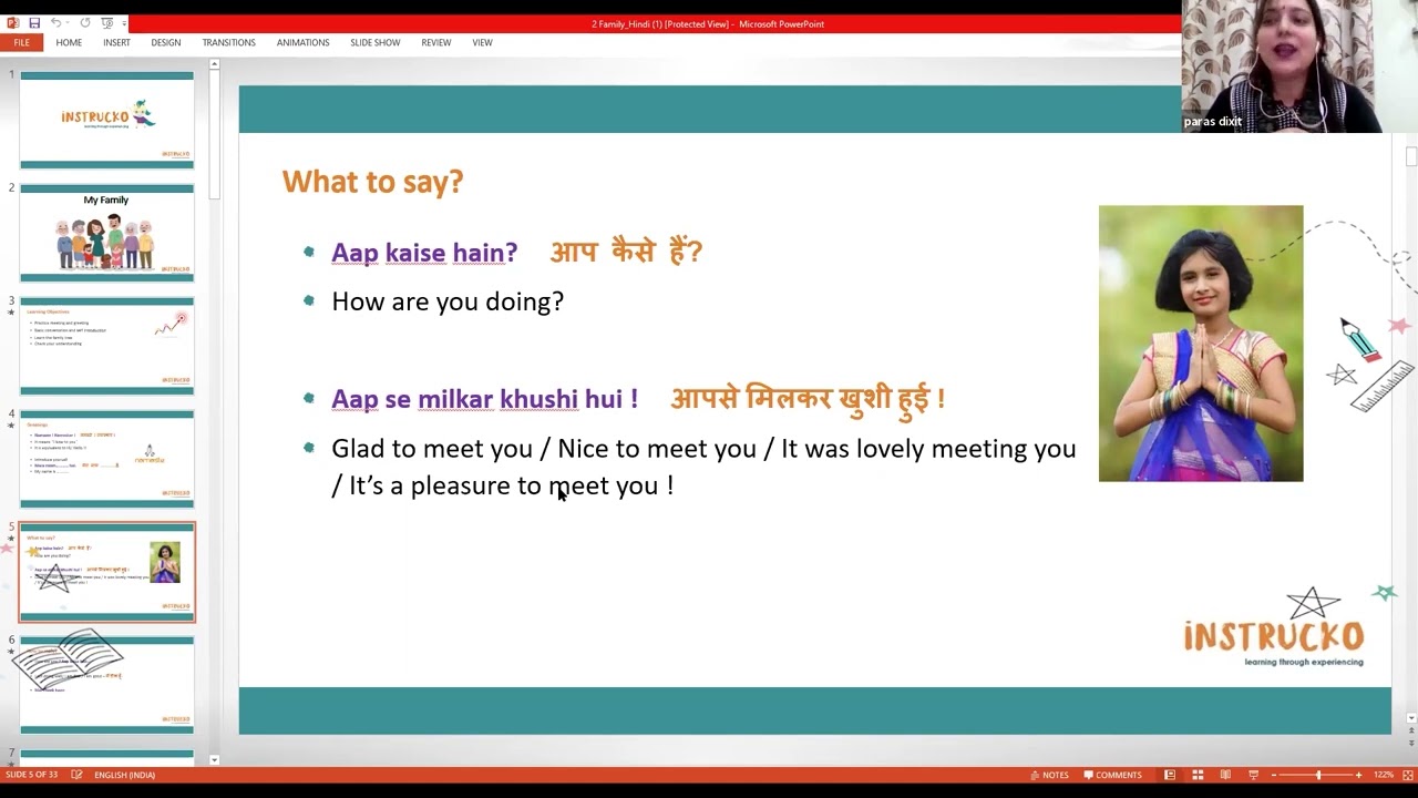 Learn hindi with instrucko | Interactive storytelling approach