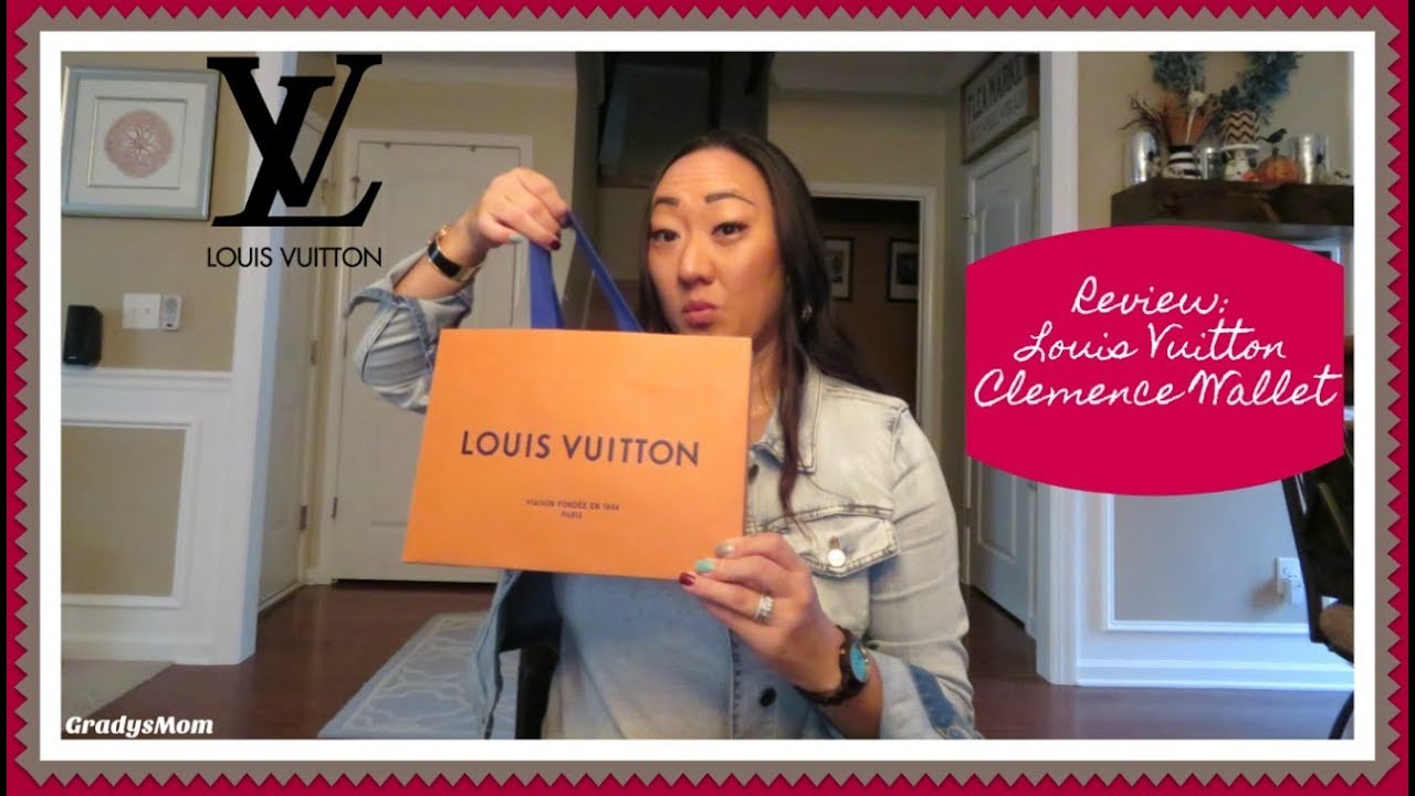 Louis Vuitton Clemence Zip Around Wallet in Monogram | Review - YouTube