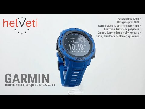 Garmin Instinct Solar Blue Optic 010 