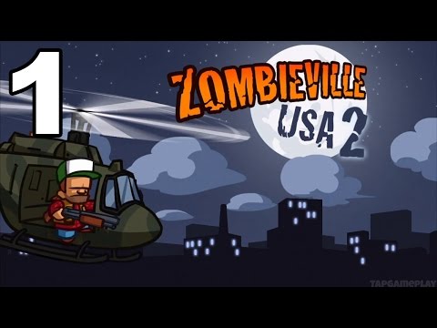 Zombieville USA 2 - Gameplay Walkthrough Part 1 - Stillwater Park (iOS)