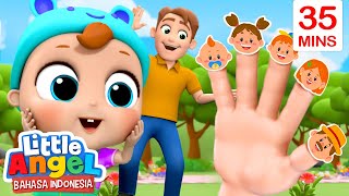 Bermain di Taman dengan Keluarga Jari | Kartun Anak | Little Angel Bahasa Indonesia