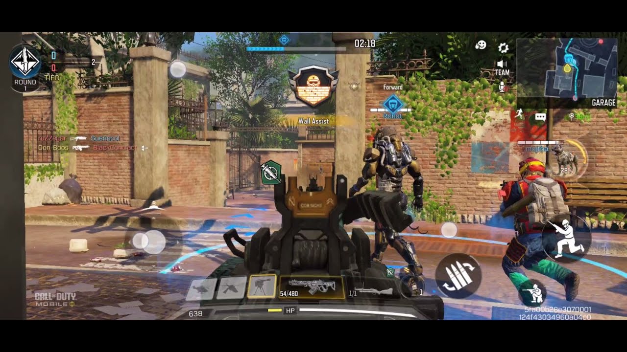 Legendary Security  For Robot Call of Duty Mobile Multiplayer Gameplay