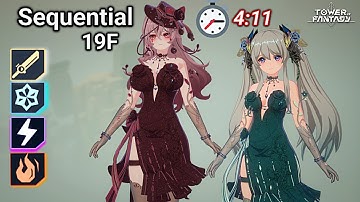 Sequential Phantasm 19F All Elements R1 Time - Tower of Fantasy 4.7