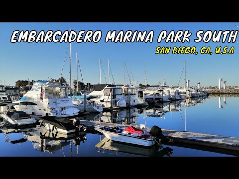 Embarcadero Marina Park South - San Diego, CA, USA | Travel Vlog