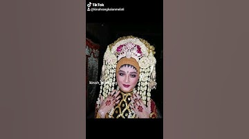 Pengantin adat banjar