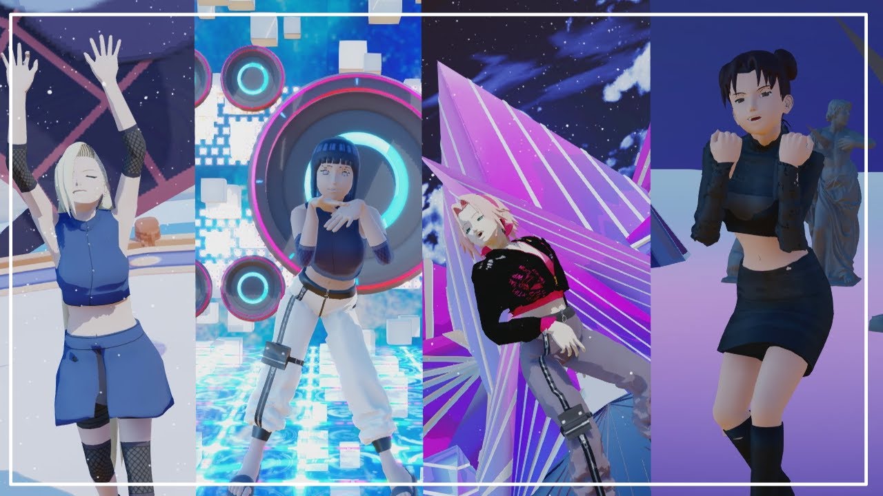 【MMD】Baddest ft.Konoha Girls