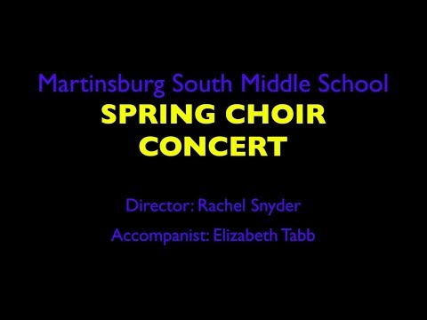 Martinsburg South Middle School SPRING CONCERT 2018