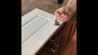 Cabinet Door Hinge Restrictor Installation