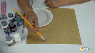 Como utilizar tinta de tecido Acrilex?