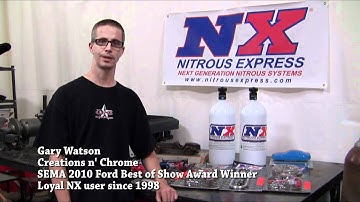 Nitrous Express is the only nitrous system used by Creations n