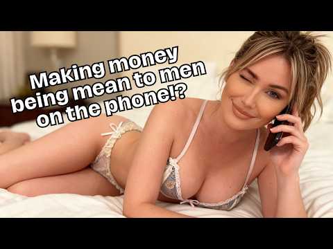 I Became A Naughty Phone Operator For One Week (how Much Did I Make?)