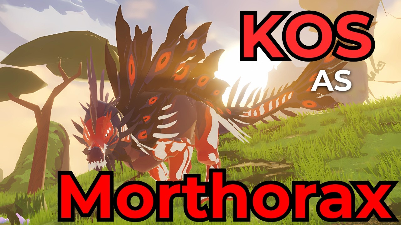 KOSing as Morthorax and DESTROYING Servers | Roblox Creatures of Sonaria