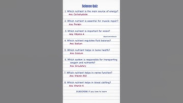 Science Quiz #youtubeshorts #quiz #trivia #sciencequiz