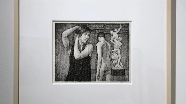 Present Past (charcoal on paper), by Christopher P...