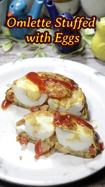 Stuffed Egg Omelette Recipe | Loaded Egg Delight | Quick Breakfast